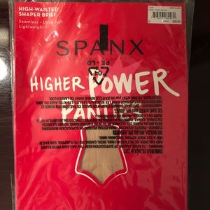 NWT Spanx High Power Panties Size Large